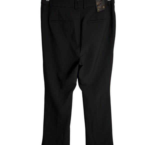 NWT Babaton Program (Re)ssential Pant High-Waisted Flared Trousers Black-sz 12 - Picture 10 of 11